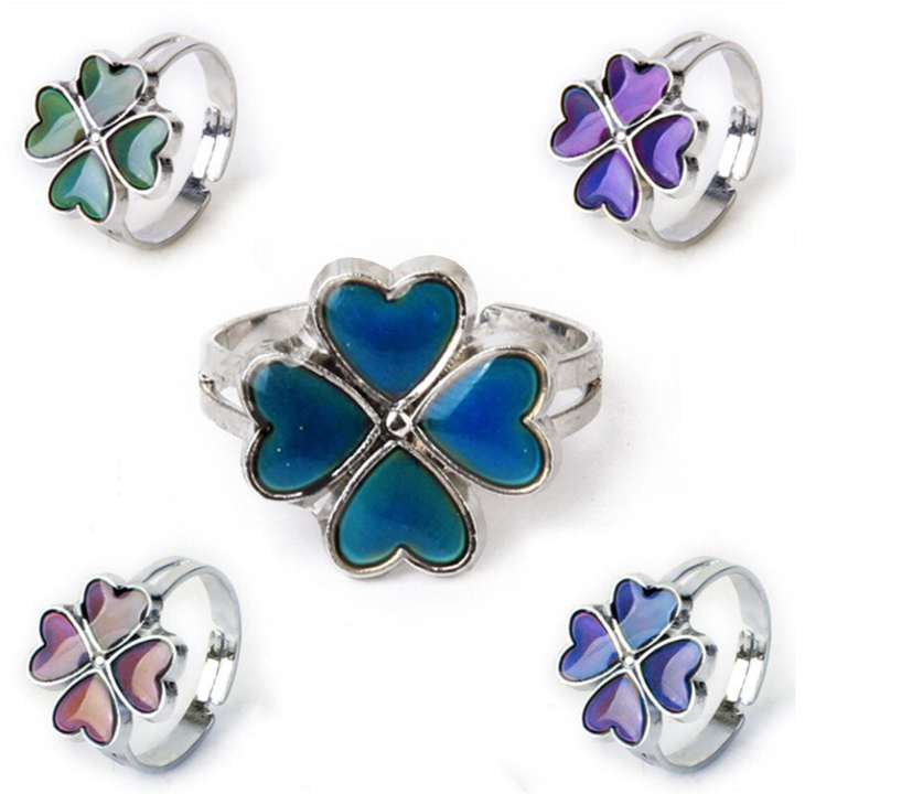 Lucky Clover Mood Ring