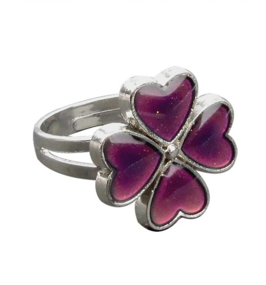 Lucky Clover Mood Ring