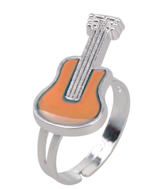 Electric Guitar Mood Ring