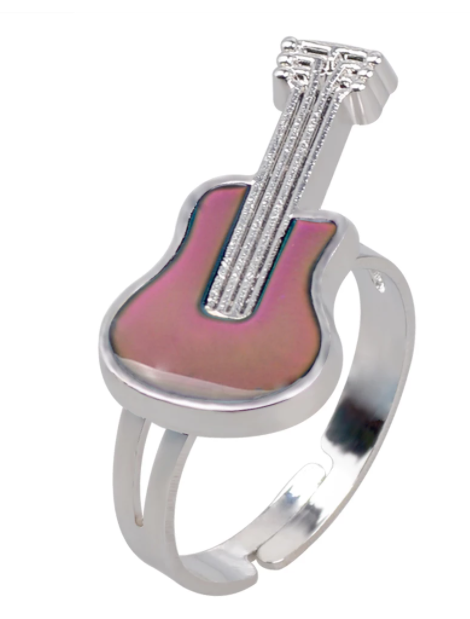 Electric Guitar Mood Ring